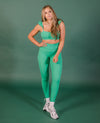 Sport Luxe Basic Legging - Mint Green