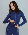Mock Neck Zip-Up Jacket - Sporty Spice