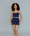 Ruched Crop Bra - Sporty Spice