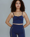 Ruched Crop Bra - Sporty Spice