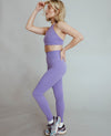 Sculpt NFS Basic Legging - Paisley Purple