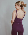 High Rise NFS Biker Short - Shadow Purple