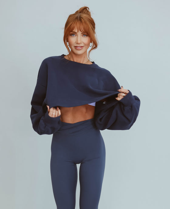 NFS Cross-Front Legging - Indigo