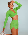 Go-To Runner Short - Dazzling Green